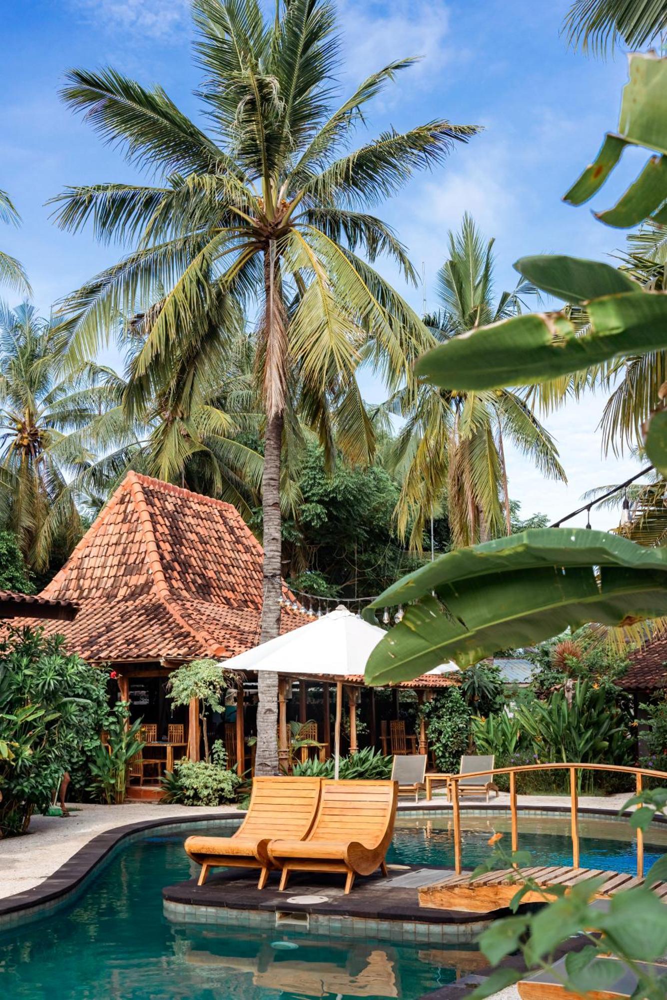 Coconut Garden Resort Gili Trawangan Eksteriør bilde