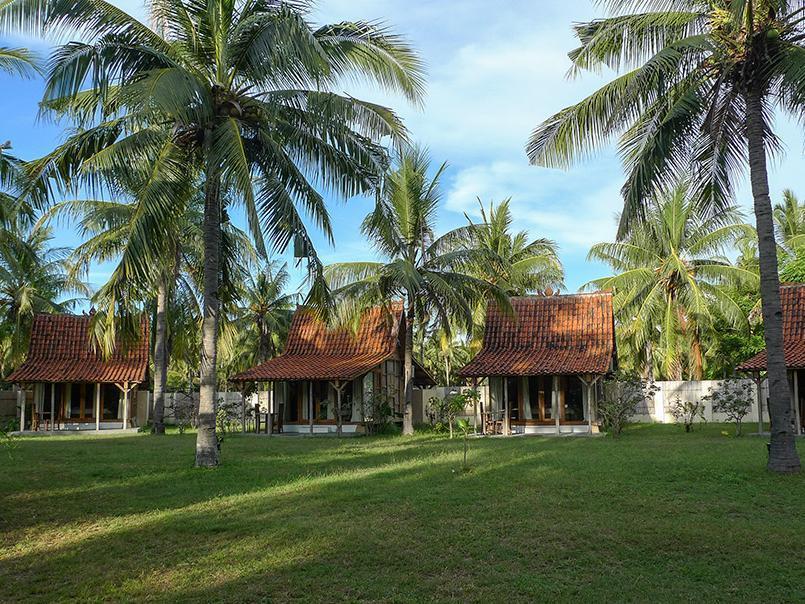 Coconut Garden Resort Gili Trawangan Eksteriør bilde