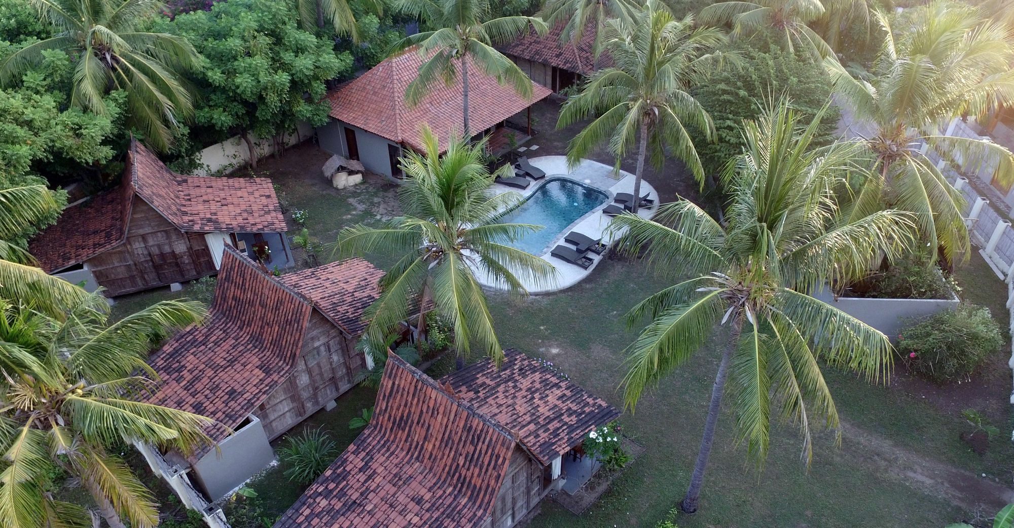 Coconut Garden Resort Gili Trawangan Eksteriør bilde