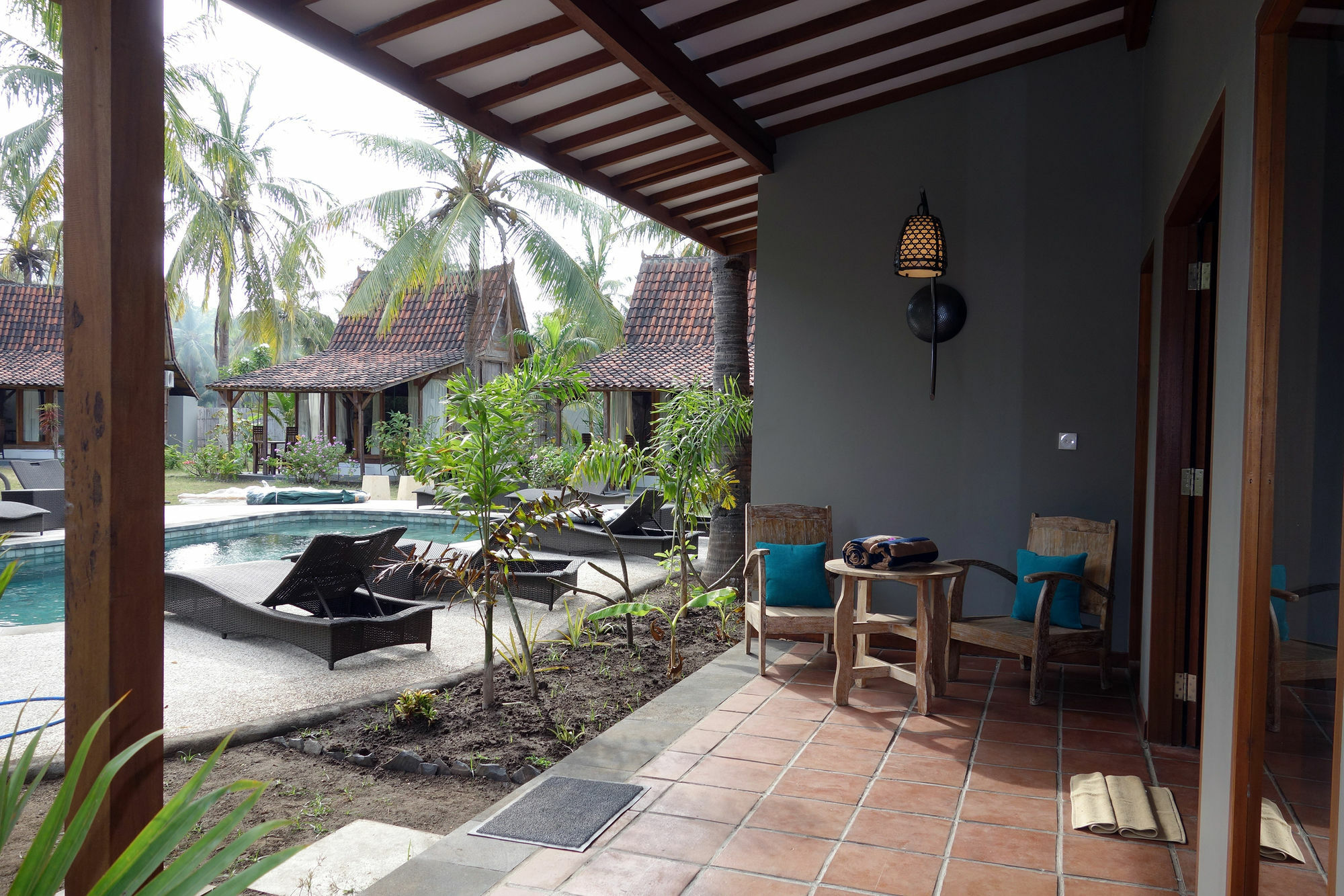 Coconut Garden Resort Gili Trawangan Eksteriør bilde