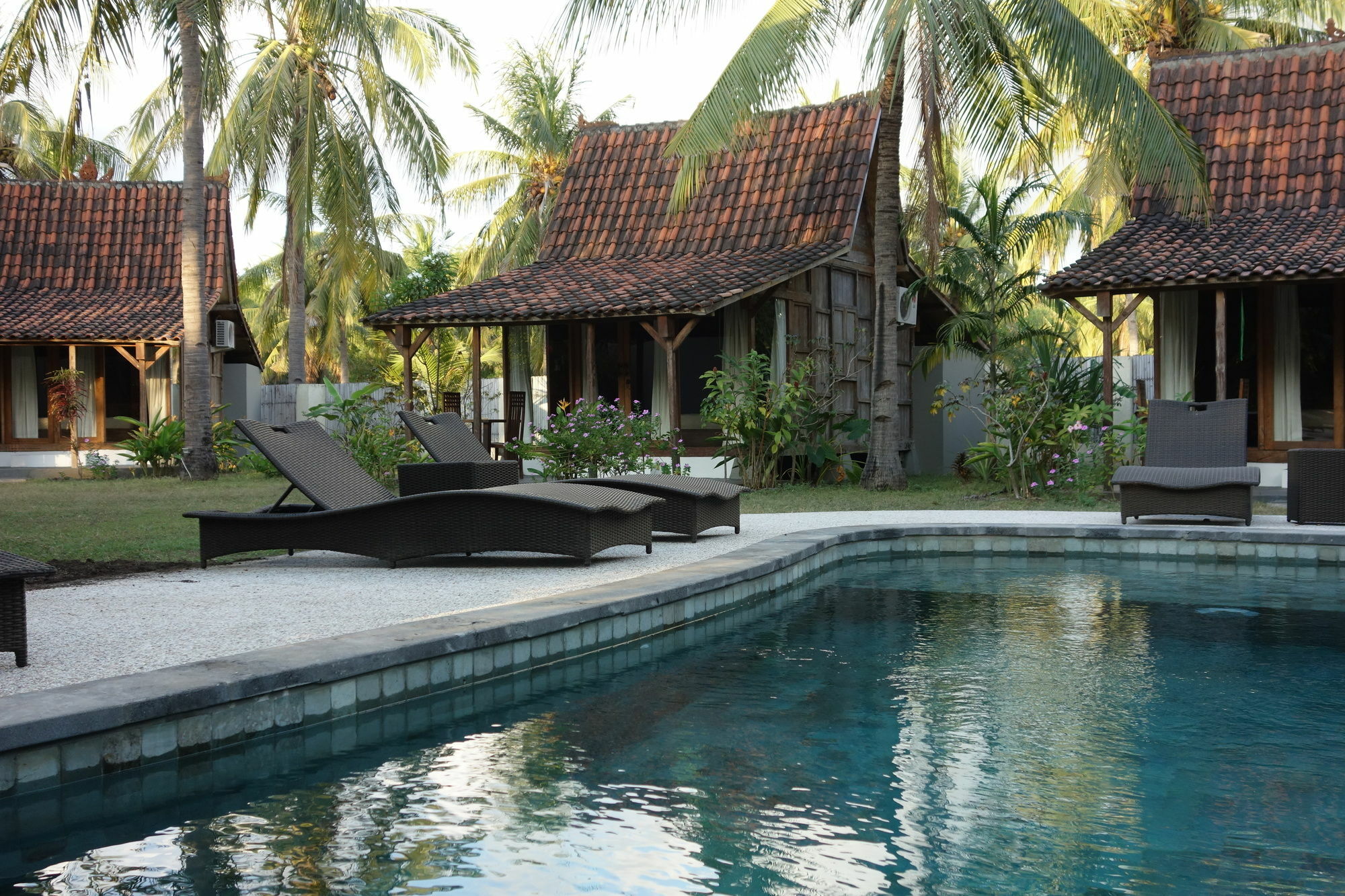 Coconut Garden Resort Gili Trawangan Eksteriør bilde