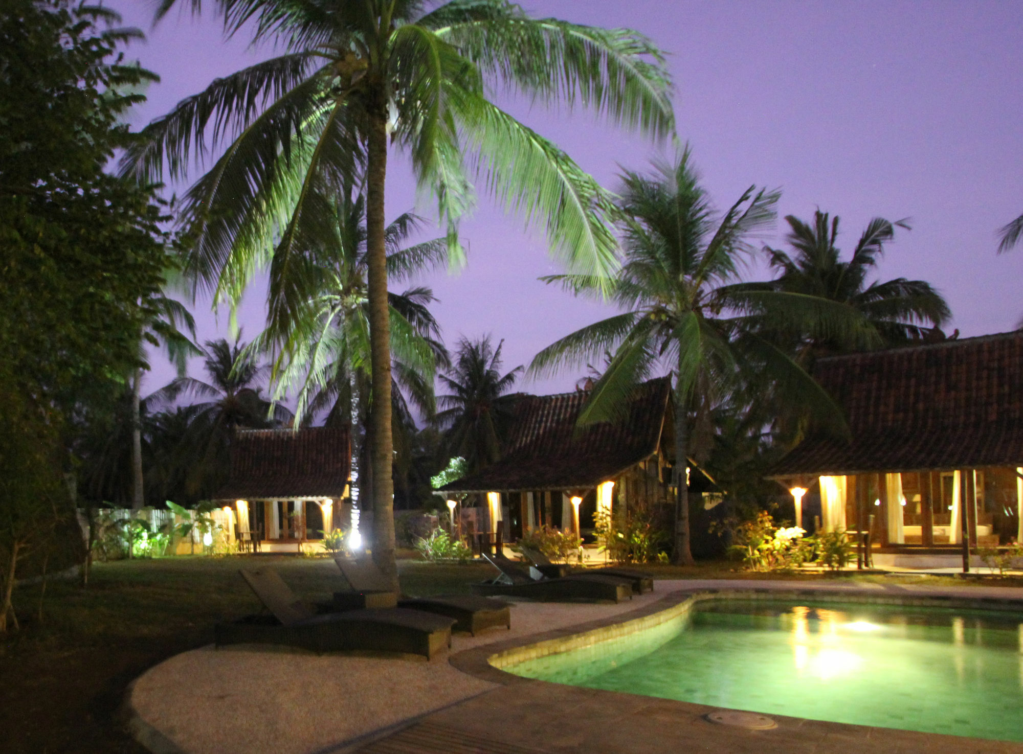 Coconut Garden Resort Gili Trawangan Eksteriør bilde